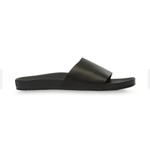 Vans womens black decon slides